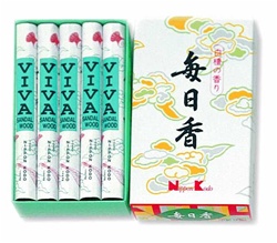 NIPPON KODO | MAINICHI-KOH Incense - Viva Sandalwood Reg. 10 rolls