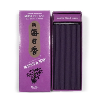 NIPPON KODO | MORNING STAR Incense - MUSK 200 sticks