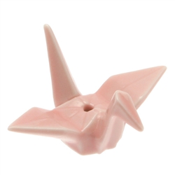 NIPPON KODO | CRANE INCENSE HOLDER - PINK