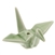 NIPPON KODO | CRANE INCENSE HOLDER - LIGHT GREEN