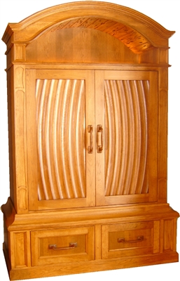 Instock Automatic Pocket Door Cabinet