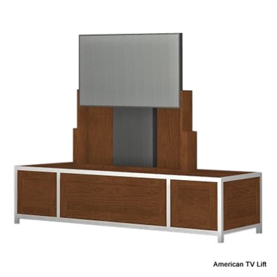 Modern Drako Flip Up Tv Lift Cabinet