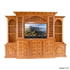 Rustic El Dorado Tv Lift Entertainment Center