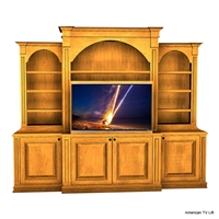 Traditional Augusta Entertainment TV Lift Cabinet