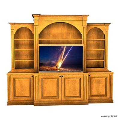 Traditional Augusta Entertainment TV Lift Cabinet
