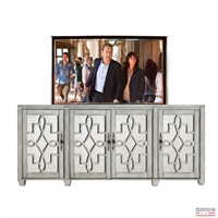 Transitional Hawthorne TV Lift Cabinet