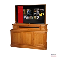 Traditional Reed TV Lift Cabinet