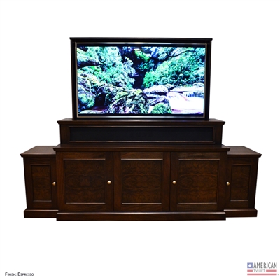 Transitional Austin TV Lift Cabinet