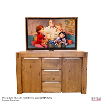 Rustic Gunnison TV Lift Cabinet