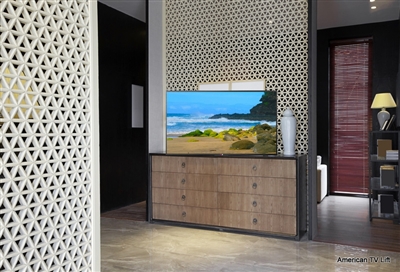 Modern Vegas TV Lift Cabinet