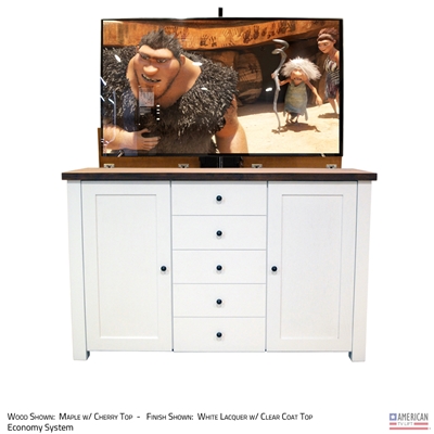 60" TV Lift Cabinet - Traditional Pomona (SC)