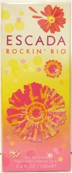 Escada Rockin Rio Eau De Toilette Spray 3.4 oz Original Formula