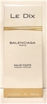 Balenciaga Le Dix Perfume 3.33oz Eau De Toilette