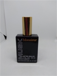 Dana Monsieur Musk After Shave Splash 1.0 oz