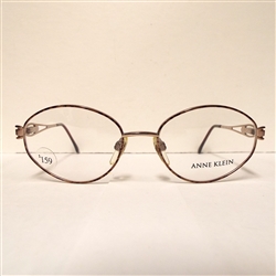 Anne Klein 2004 Eyeglasses Brown Marble