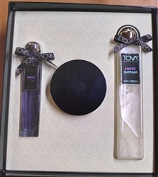 Tova Beverly Hills Nights Platinum Collection Eau De Parfum Spray 1.7 oz 3 Piece Set