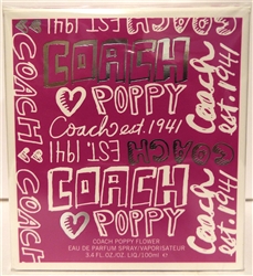 Coach Poppy Flower Perfume 3.4oz
