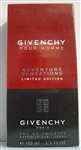 Givenchy Adventure Sensations Cologne 3.3oz Limited Edition