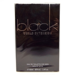 Viviane Vendelle World Extension Black For Men Eau De Toilette Spray 3.4 oz