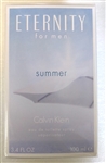 Calvin Klein Eternity Summer 2014 For Men Eau De Toilette Spray 3.4 oz