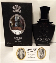 Creed Love in Black Eau De Parfum 2.5 oz Millesime Spray