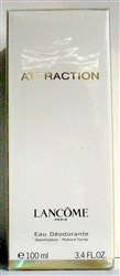 Lancome Attraction Perfume 3.4oz Eau Deodorante