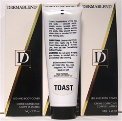 Dermablend Leg And Body Cover Color: Toast  2.25oz 3 Pieces