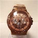 Michael Kors Women's Dylan Rose Gold Chronograph Watch MK5412