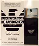 Emporio Armani Diamonds Black Carat For Men Cologne 1.7 oz Eau De Toilette