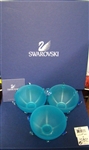 Swarovski Crystal Jewels Bowl Set Blue 697158