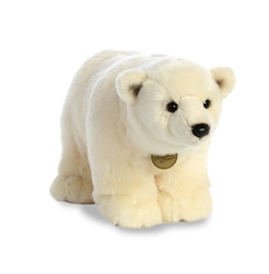 Polar Bear Standing Miyoni Collection by Aurora 14" Long