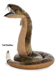 Rattlesnake Miyoni Collection by Aurora 13" High