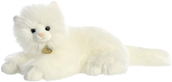 White Persian Cat  Miyoni Collection by Aurora 14" Long