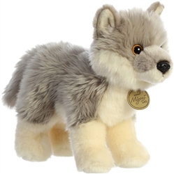 Wolf Pup Miyoni Tots Collection  by Aurora 10" long