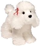 Gina White Poodle  8" Long