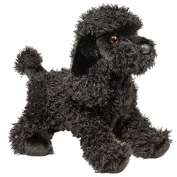 Livia Black Poodle by Douglas 12" Long