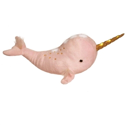 Misty Narwhal Light Pink with Light/Sound 24" L