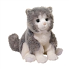 Shadow Gray Cat 9.5" H