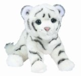 Douglas Silky White Tiger Cub 12" L