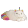 Ziggy Caticorn Ranibow Fuzzle Cat Unicorn 14" L