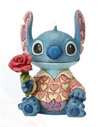 Jim Shore Enesco Disney Traditions Stitch Valentine 6" H