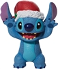 ENESCO DISNEY STITCH HOLIDAY SANTA HAT MINI FIGURINE 3.25" H