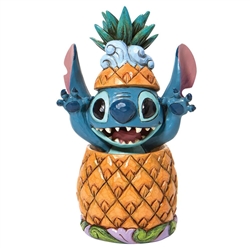 Jim Shore Enesco Disney Traditions Stitch Pineapple 5.75" H