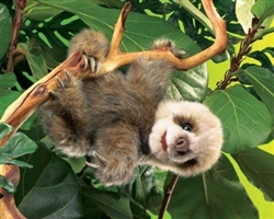 Baby Sloth Puppet