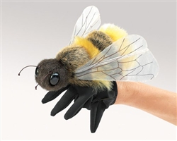 Honey Bee Puppet by Folkmanis 7" L