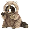 Raccoon Puppet 13" H