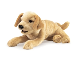 Yellow Labrador Puppy Puppet