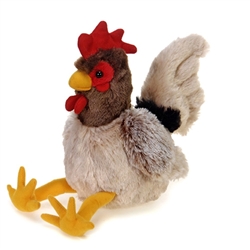 Fiesta Rooster Plush Toy 8"H