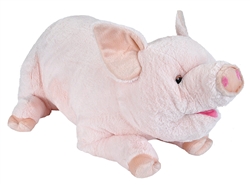 Pig Laying Jumbo Cuddlekins 24" L