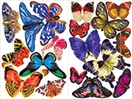 Butterflies 18  Mini Shaped Puzzles II 500 Piece Total by Lafayette Puzzle Company